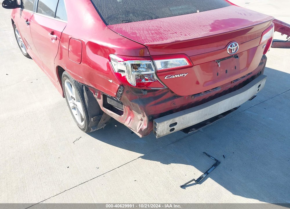 2012 TOYOTA CAMRY SE VIN: 4T1BF1FK5CU535730