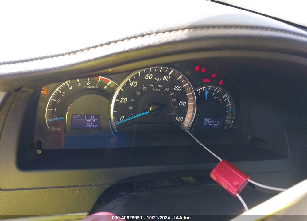 2012 TOYOTA CAMRY SE VIN: 4T1BF1FK5CU535730