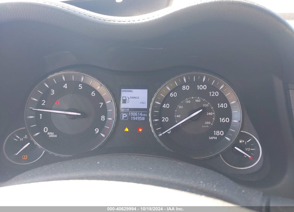 2019 INFINITI Q70 3.7 LUXE VIN: JN1BY1AP4KM505587