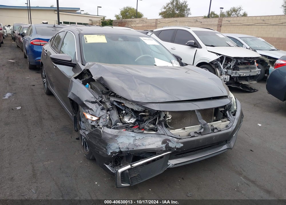 2019 HONDA CIVIC LX VIN: 2HGFC2F62KH556836
