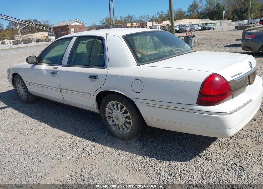 2008 MERCURY GRAND MARQUIS LS VIN: 2MEFM75V68X661734