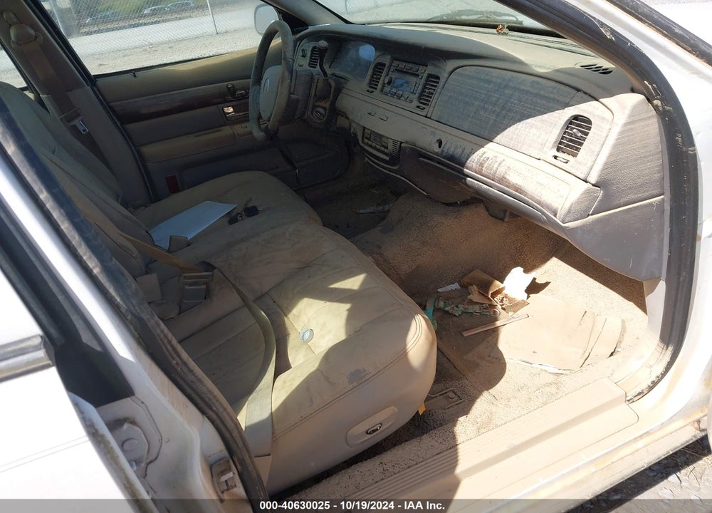 2008 MERCURY GRAND MARQUIS LS VIN: 2MEFM75V68X661734
