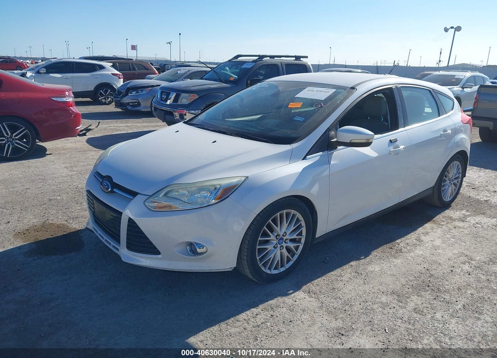 2012 FORD FOCUS SEL VIN: 1FAHP3M20CL284573