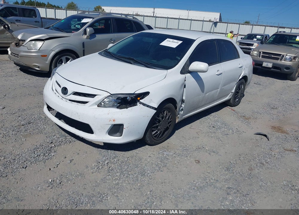 2012 TOYOTA COROLLA LE VIN: 2T1BU4EE1CC866101