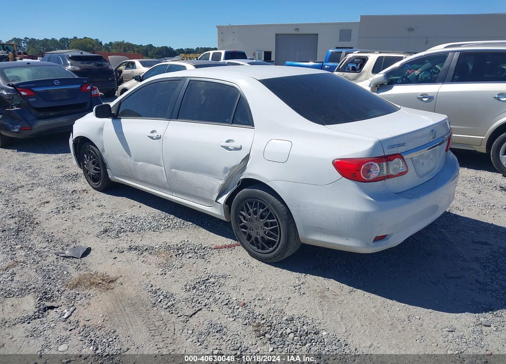 2012 TOYOTA COROLLA LE VIN: 2T1BU4EE1CC866101