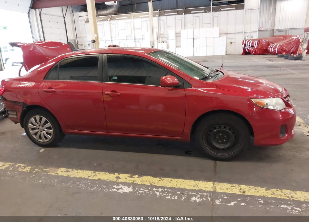 2013 TOYOTA COROLLA LE VIN: 2T1BU4EE3DC095674