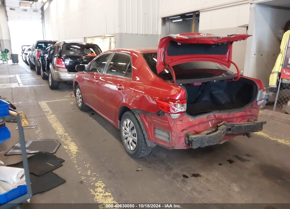 2013 TOYOTA COROLLA LE VIN: 2T1BU4EE3DC095674