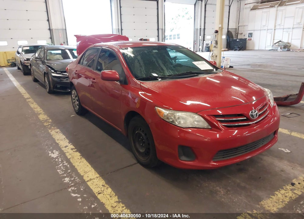 2013 TOYOTA COROLLA LE VIN: 2T1BU4EE3DC095674