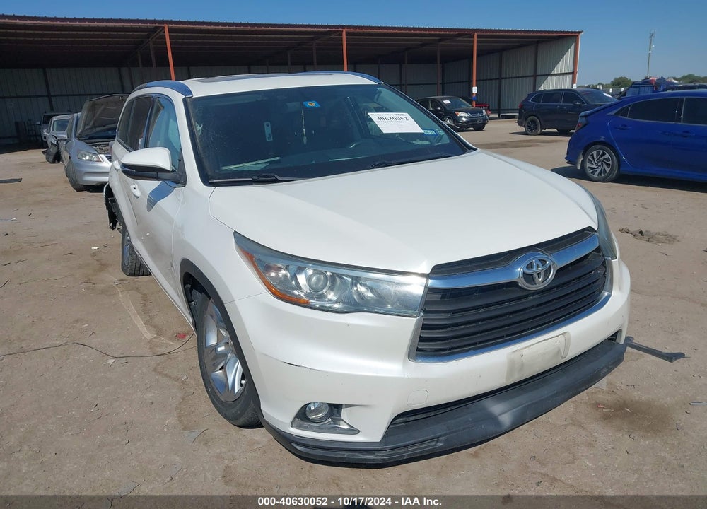2015 TOYOTA HIGHLANDER LIMITED V6 VIN: 5TDYKRFH7FS108491