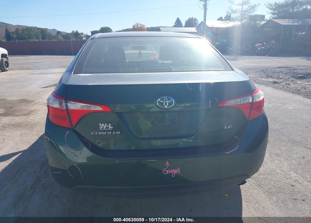 2016 TOYOTA COROLLA LE PLUS VIN: 2T1BURHE6GC483706