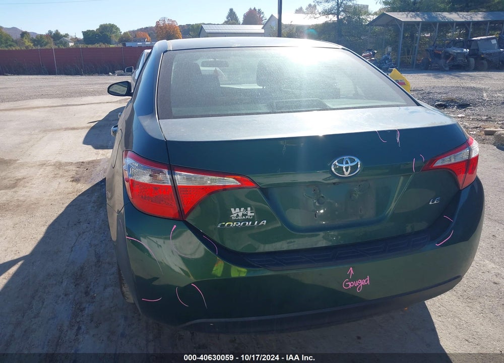 2016 TOYOTA COROLLA LE PLUS VIN: 2T1BURHE6GC483706