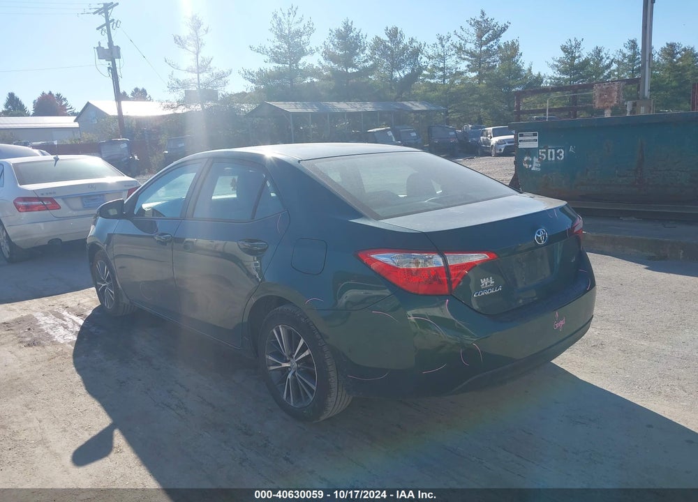 2016 TOYOTA COROLLA LE PLUS VIN: 2T1BURHE6GC483706