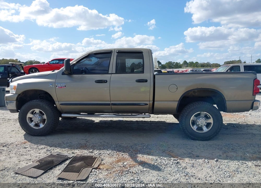 2008 DODGE RAM 2500 SLT/POWER WAGON VIN: 3D7KS28A48G200470