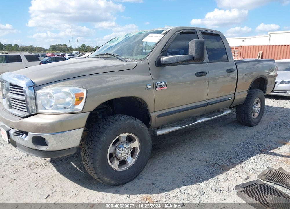 2008 DODGE RAM 2500 SLT/POWER WAGON VIN: 3D7KS28A48G200470