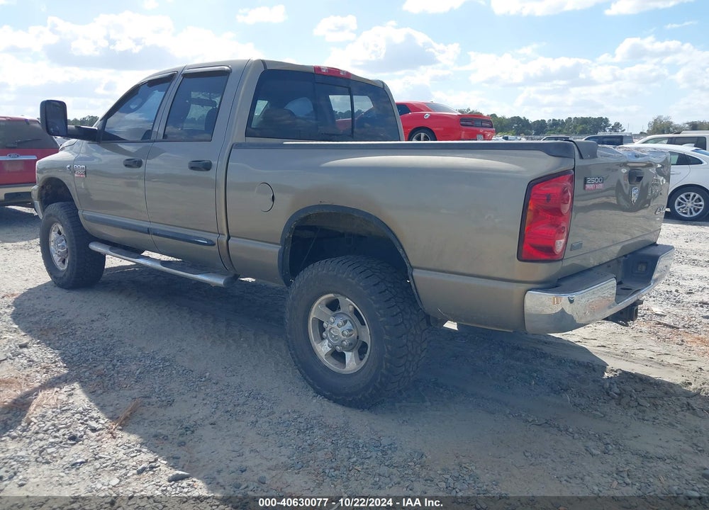 2008 DODGE RAM 2500 SLT/POWER WAGON VIN: 3D7KS28A48G200470