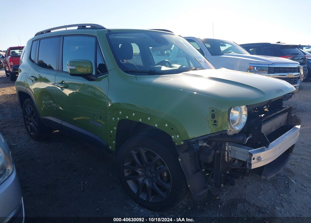 2016 JEEP RENEGADE 75TH ANNIVERSARY VIN: ZACCJBBT6GPC85613