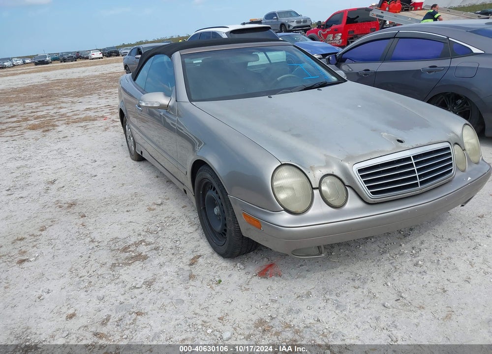 2003 MERCEDES-BENZ CLK 320 VIN: WDBLK65G63T129992