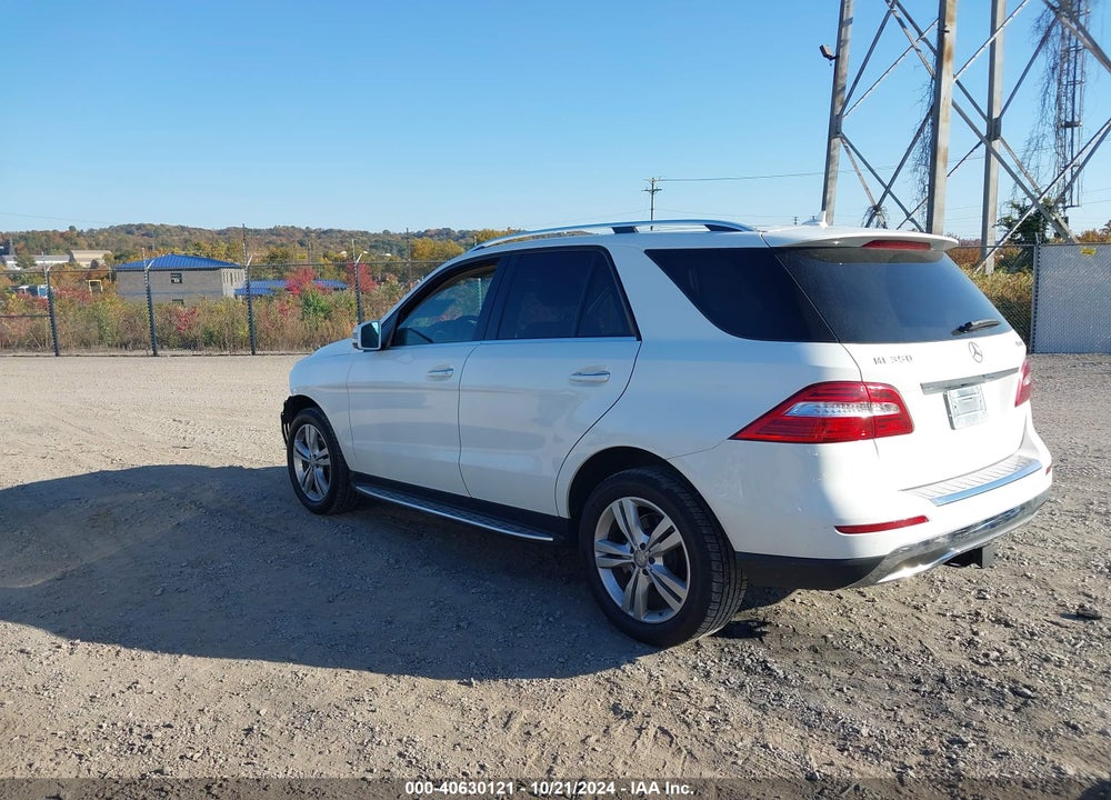 2015 MERCEDES-BENZ ML 350 4MATIC VIN: 4JGDA5HBXFA488485