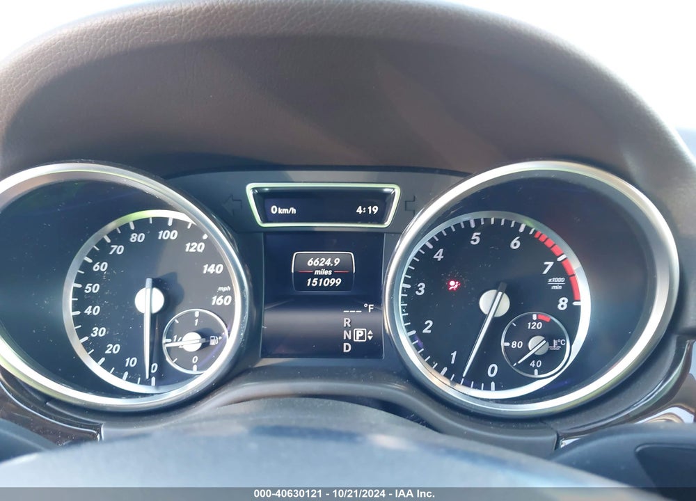 2015 MERCEDES-BENZ ML 350 4MATIC VIN: 4JGDA5HBXFA488485