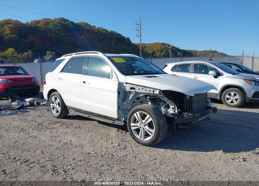 2015 MERCEDES-BENZ ML 350 4MATIC VIN: 4JGDA5HBXFA488485