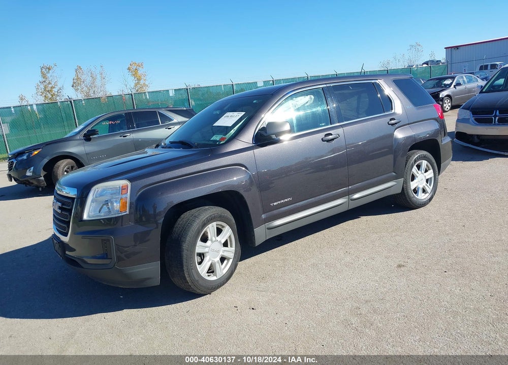 2016 GMC TERRAIN SLE-1 VIN: 2GKALMEK1G6150993