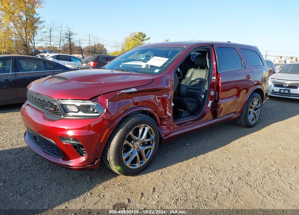 2022 DODGE DURANGO R/T PLUS AWD VIN: 1C4SDJCT9NC222633