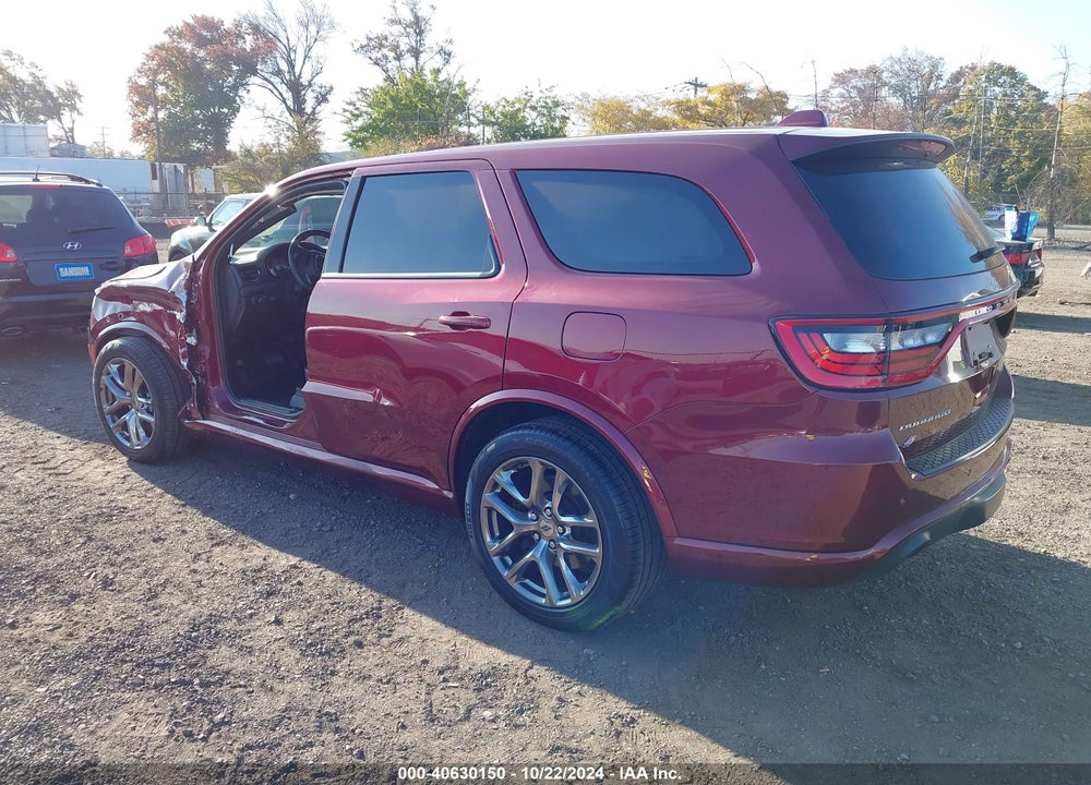 2022 DODGE DURANGO R/T PLUS AWD VIN: 1C4SDJCT9NC222633