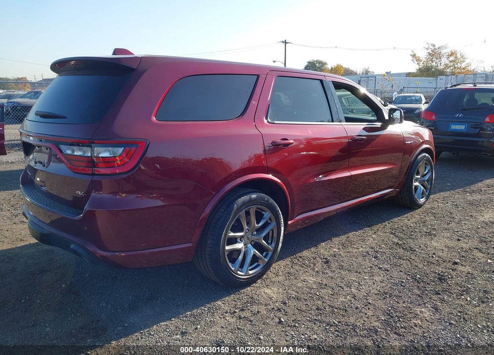 2022 DODGE DURANGO R/T PLUS AWD VIN: 1C4SDJCT9NC222633