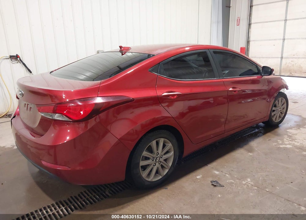 2016 HYUNDAI ELANTRA VIN: 5NPDH4AEXGH766701