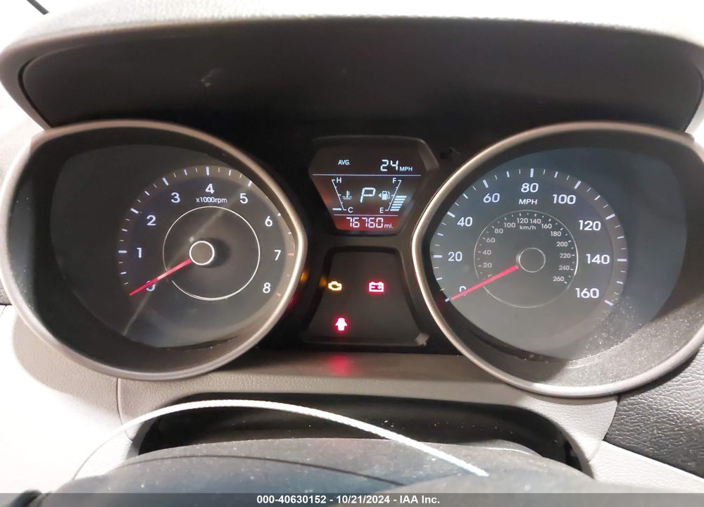 2016 HYUNDAI ELANTRA VIN: 5NPDH4AEXGH766701