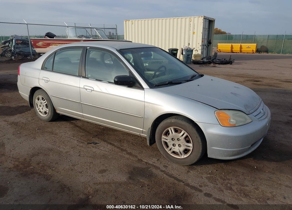 2002 HONDA CIVIC LX VIN: 2HGES15522H579731