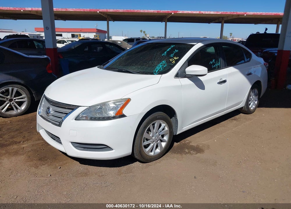 2014 NISSAN SENTRA SV VIN: 3N1AB7AP0EY254598