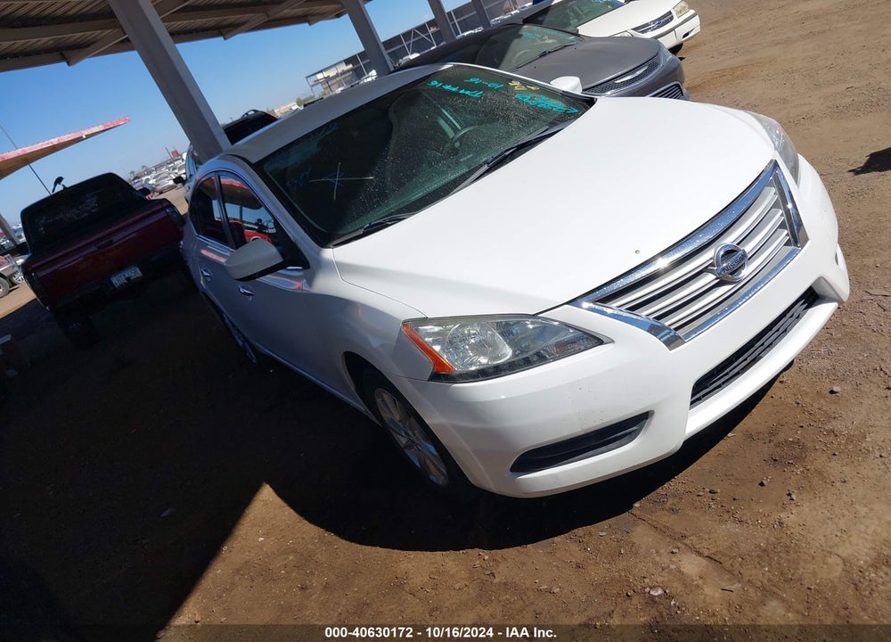 2014 NISSAN SENTRA SV VIN: 3N1AB7AP0EY254598