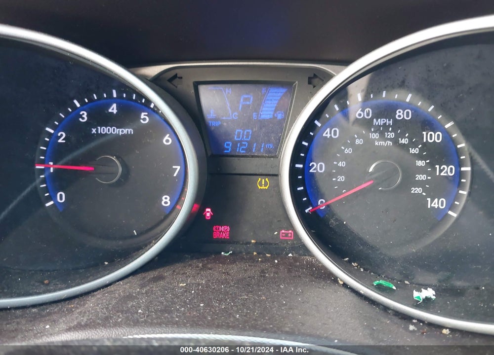 2013 HYUNDAI TUCSON GLS VIN: KM8JUCACXDU559150