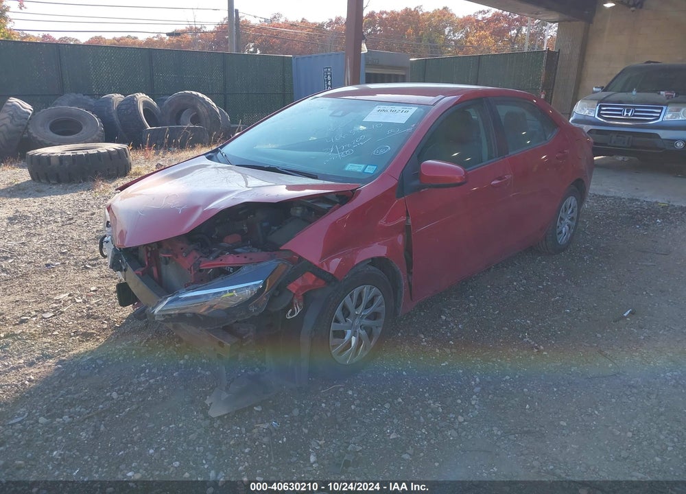 2019 TOYOTA COROLLA LE VIN: 2T1BURHE8KC154952