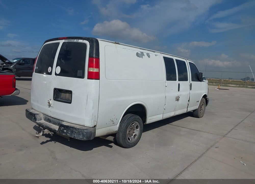 2006 CHEVROLET EXPRESS WORK VAN VIN: 1GCGG29VX61158076