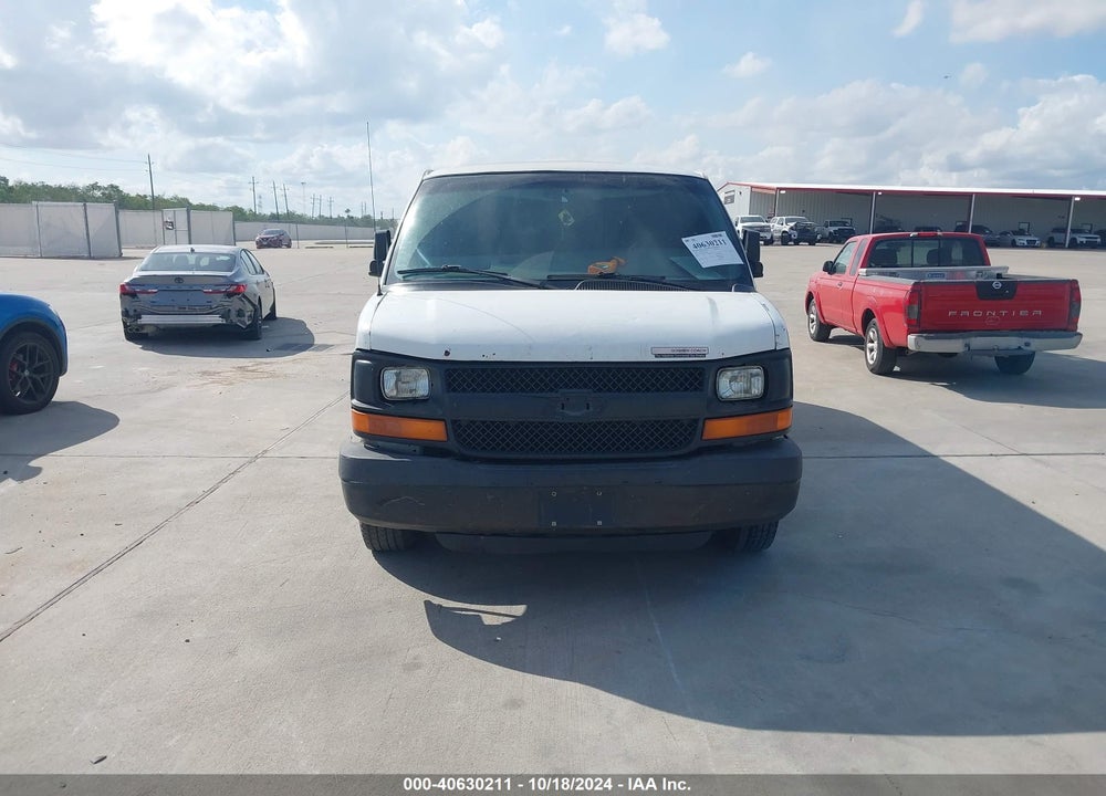 2006 CHEVROLET EXPRESS WORK VAN VIN: 1GCGG29VX61158076