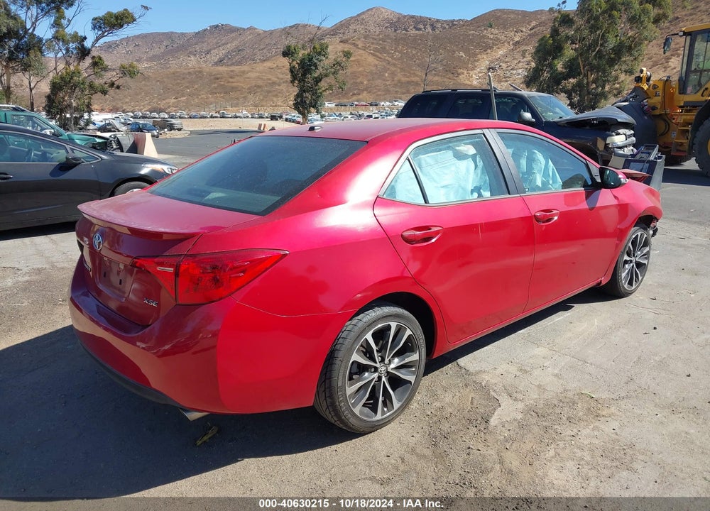 2018 TOYOTA COROLLA XSE VIN: 5YFBURHE1JP785055
