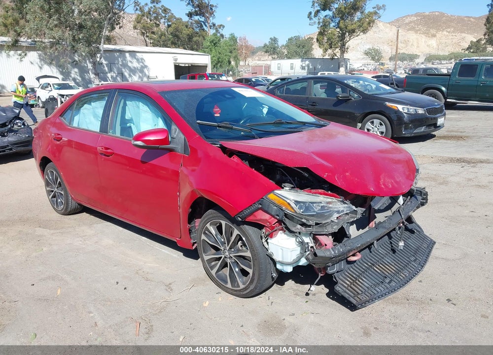 2018 TOYOTA COROLLA XSE VIN: 5YFBURHE1JP785055