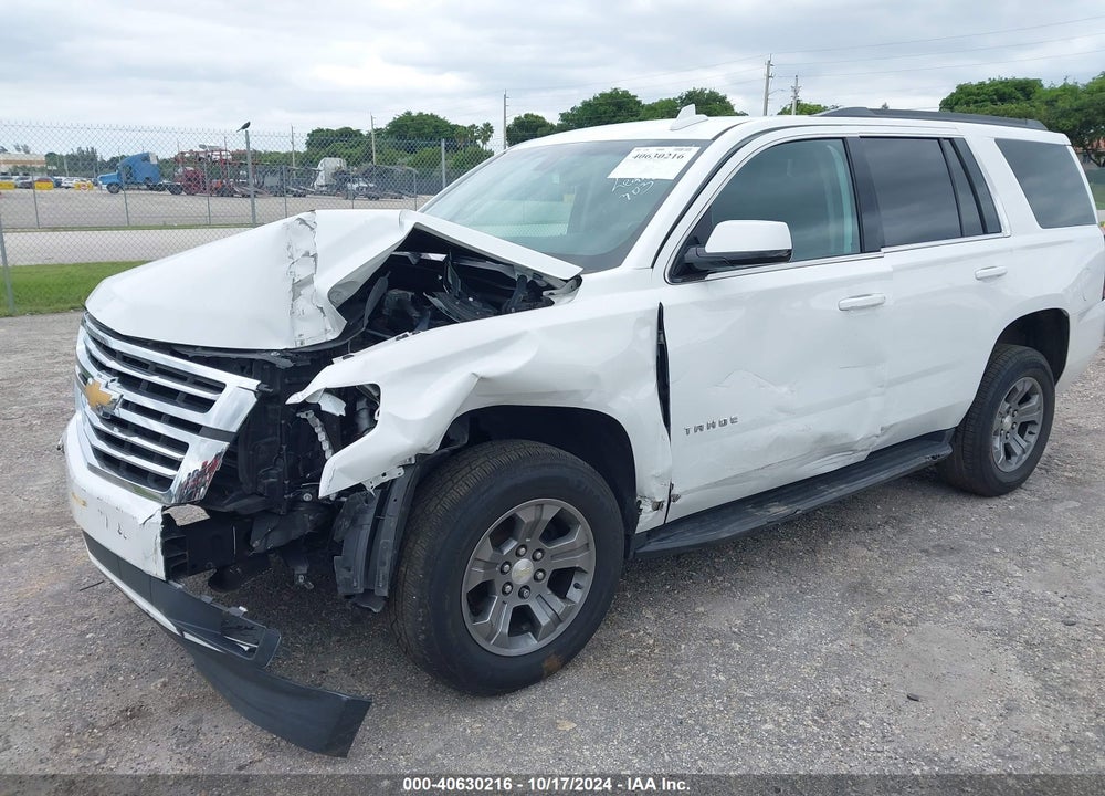 2020 CHEVROLET TAHOE 2WD LS VIN: 1GNSCAKC2LR107121
