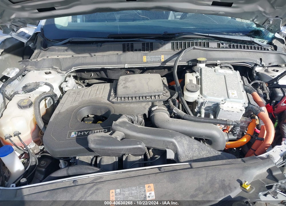 2019 FORD FUSION HYBRID SEL VIN: 3FA6P0MU0KR117928