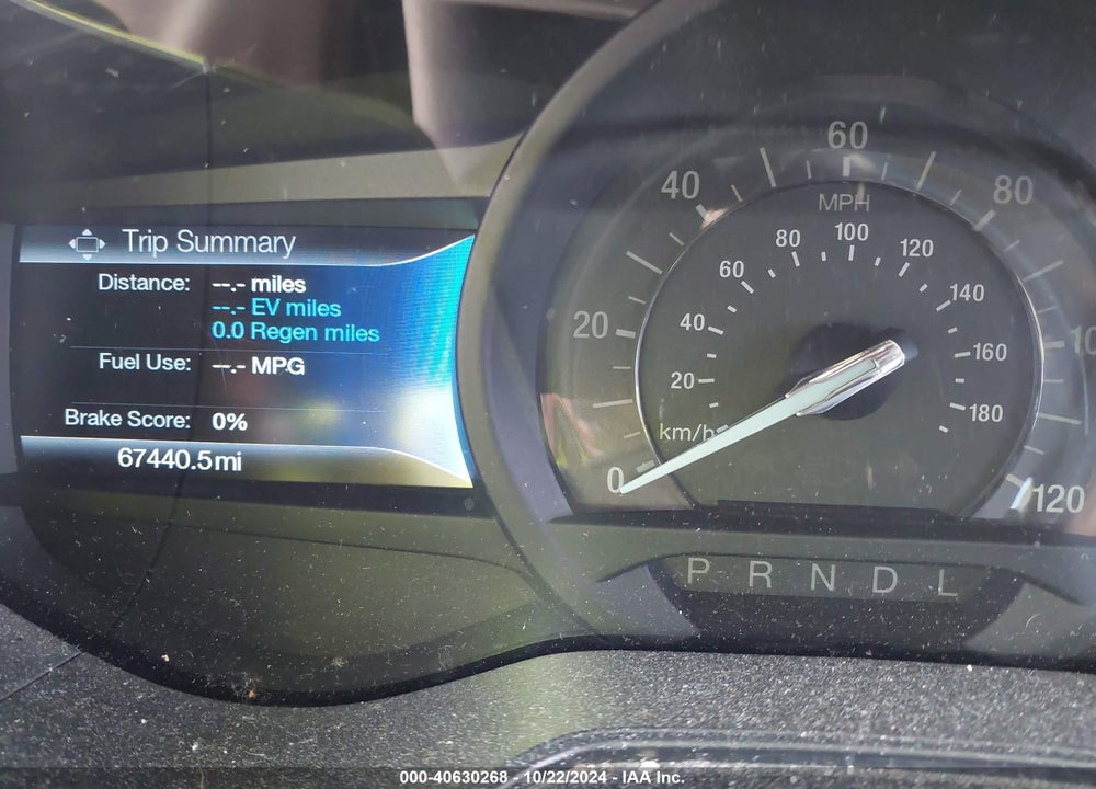 2019 FORD FUSION HYBRID SEL VIN: 3FA6P0MU0KR117928