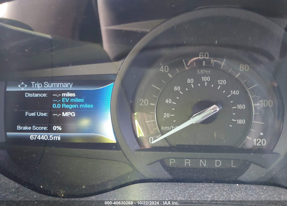 2019 FORD FUSION HYBRID SEL VIN: 3FA6P0MU0KR117928