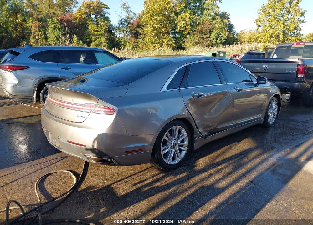 2016 LINCOLN MKZ VIN: 3LN6L2JK1GR622979