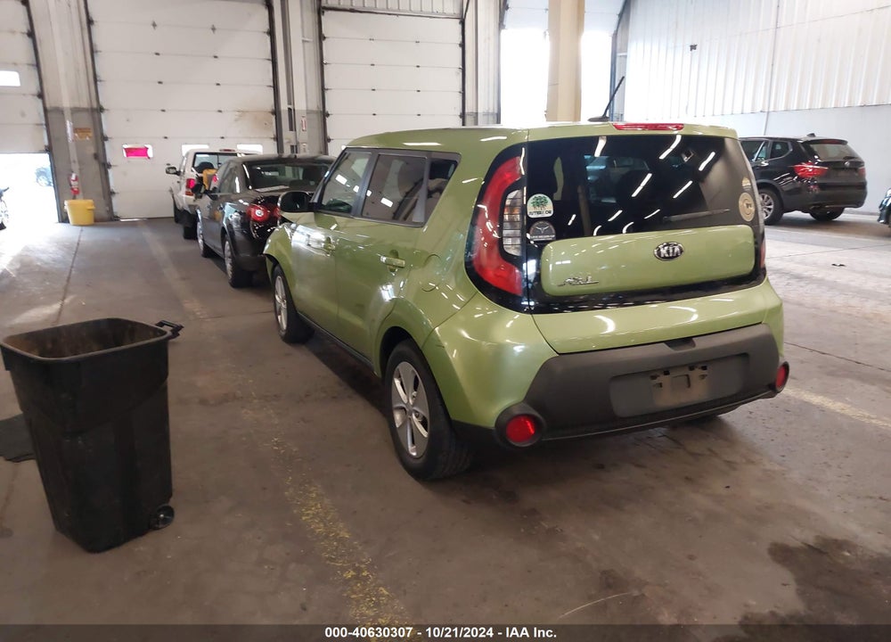2016 KIA SOUL VIN: KNDJN2A26G7838987