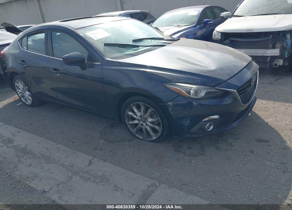 2015 MAZDA 3 S GRAND TOURING VIN: JM1BM1W37F1232036