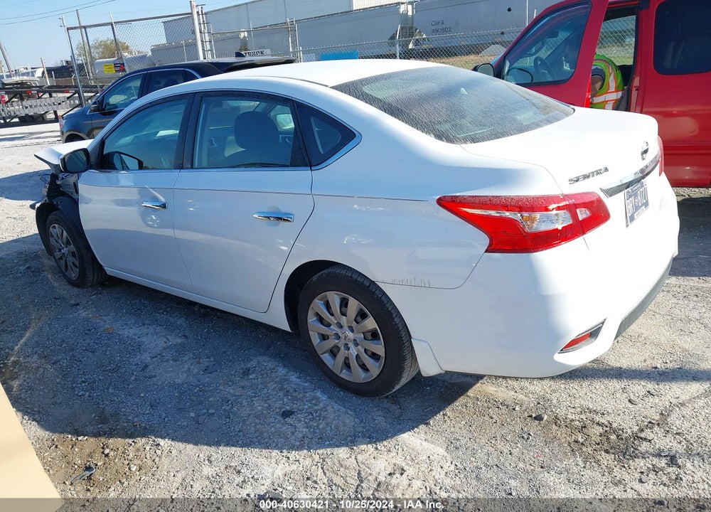 2017 NISSAN SENTRA S VIN: 3N1AB7AP8HY228982