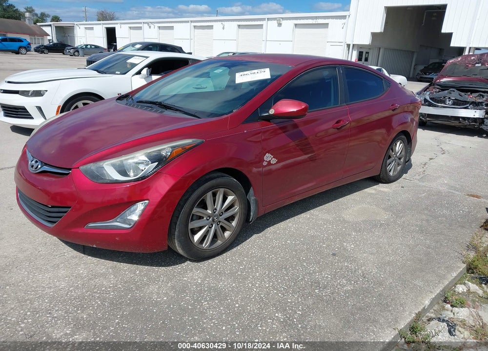 2016 HYUNDAI ELANTRA SE VIN: 5NPDH4AE3GH790273