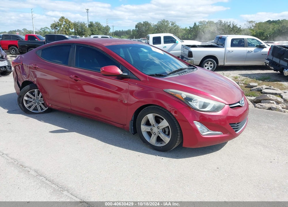 2016 HYUNDAI ELANTRA SE VIN: 5NPDH4AE3GH790273