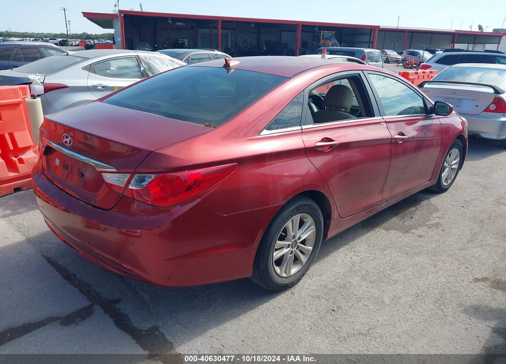 2013 HYUNDAI SONATA GLS VIN: 5NPEB4AC2DH759113
